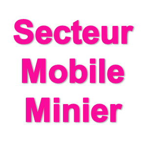 Secteur mobile minier